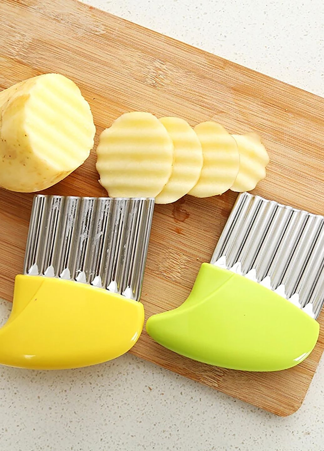 Слайсер волнистый сырорезка нож для фигурной нарезки сыра картошки чипсов карвинга Kitchen Master (274382544)