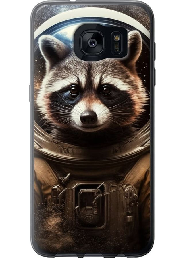 2D пластиковый чехол 'Raccoon austronaut' для Endorphone Samsung Galaxy S7 Edge G935F (276319322)