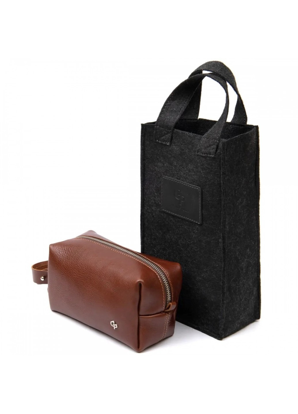 Чоловіча шкіряна косметичка 11416 Grande Pelle (262452677)