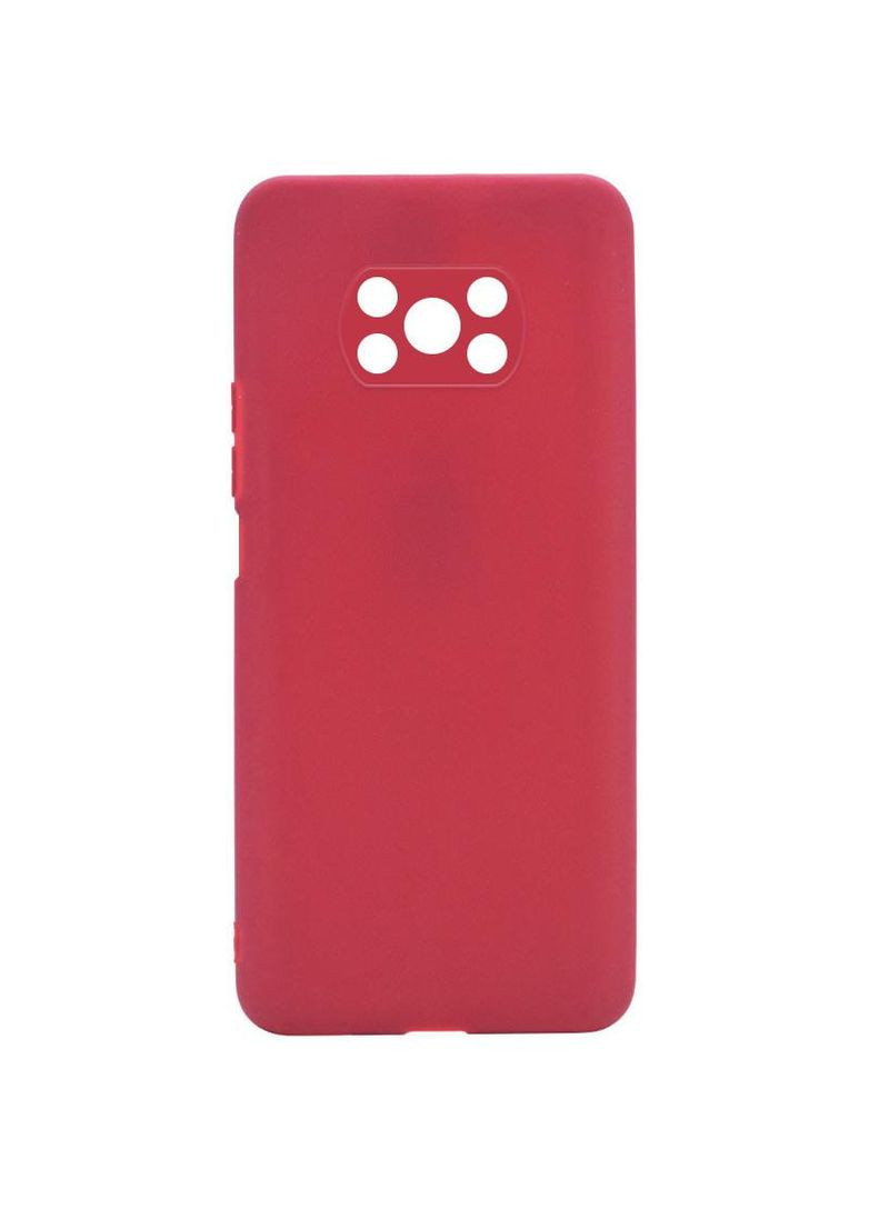 Цветной силиконовый чехол с защитой камеры для Xiaomi Poco X3 NFC / Poco X3 Pro Epik (266993040)