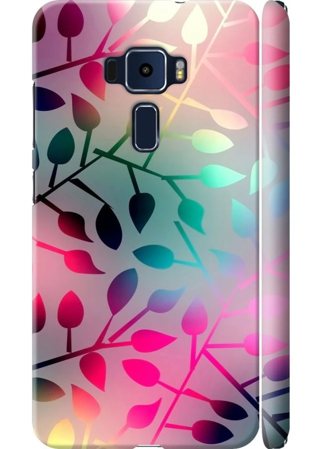 3D пластиковий матовий чохол 'Листя' для Endorphone Asus Zenfone 3 ZE552KL (262978772)