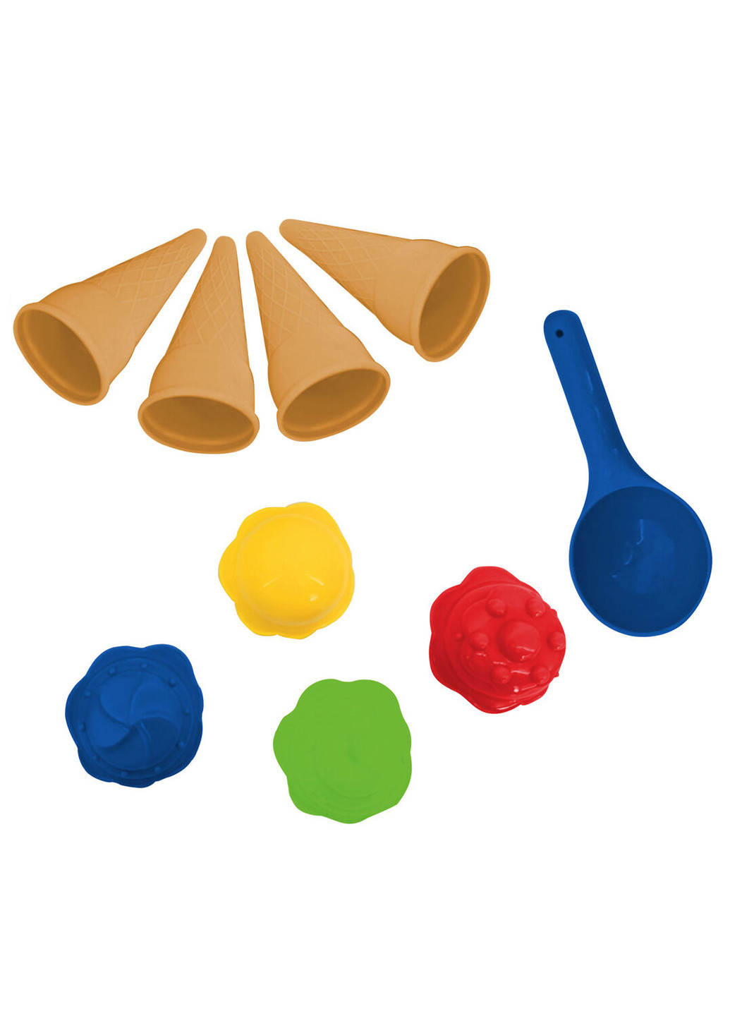 Детский набор для песочницы Мороженное 9 предметов Playtive Play Tive комбинированная