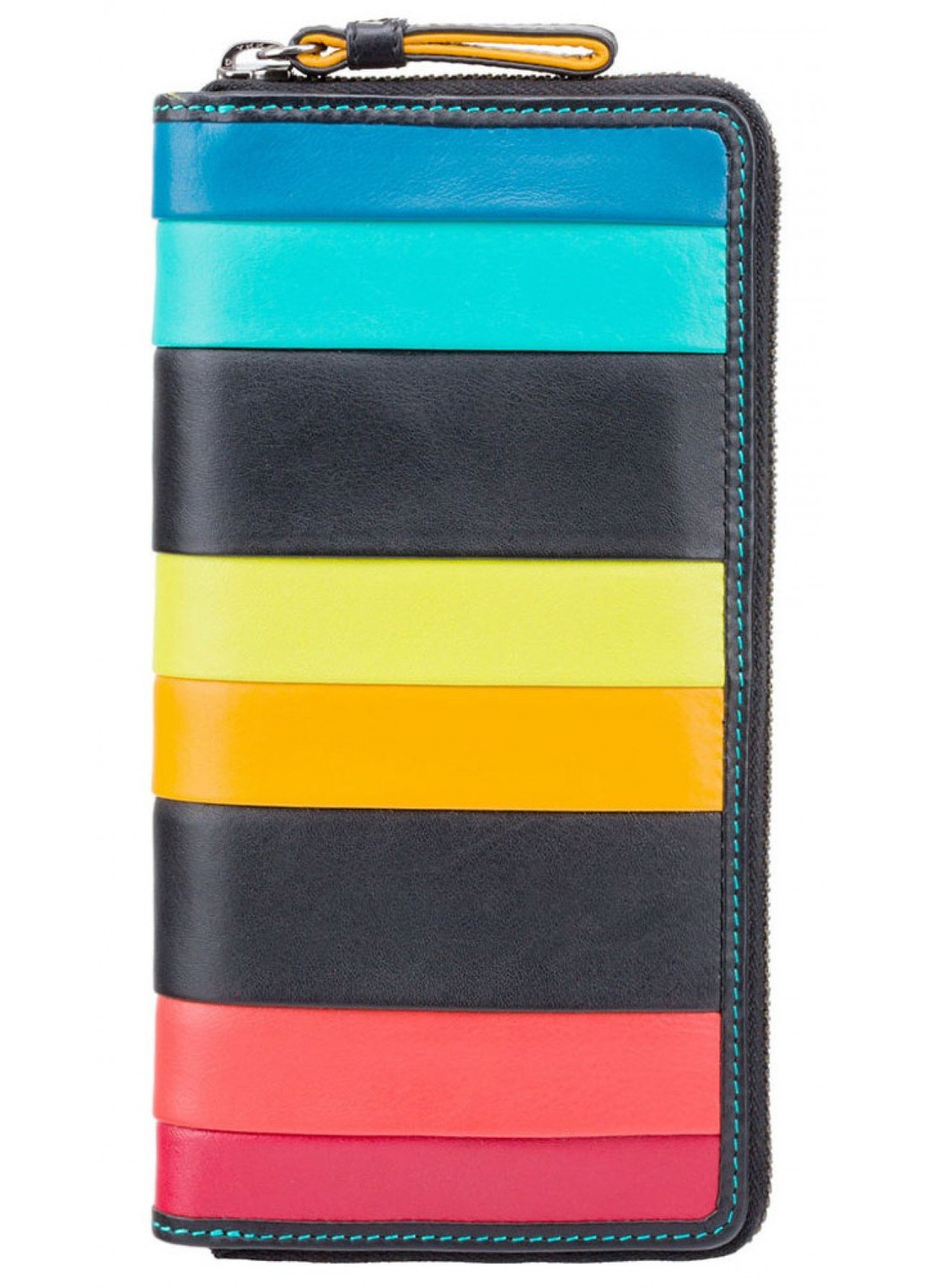 Женский кожаный кошелек str5 blk m с защитой RFID Visconti (262086602)