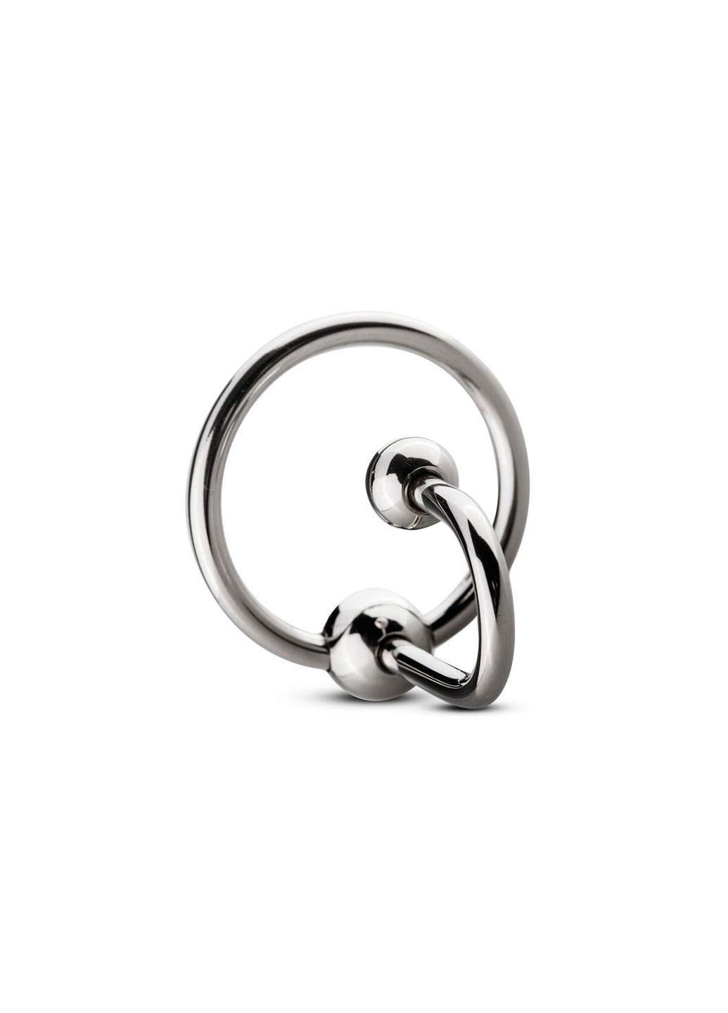 Уретральная вставка с кольцом - Sperm Stopper Solid, диаметр кольца 2,6см Sinner Gear Unbendable (277236332)