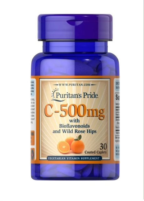 Puritan's Vitamin C вітамін С з біофлаваноїдами500 мг Pride (272798503)