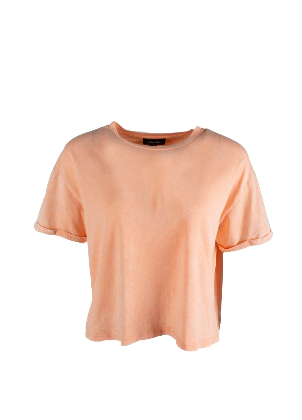 Персиковая женская футболка New Look