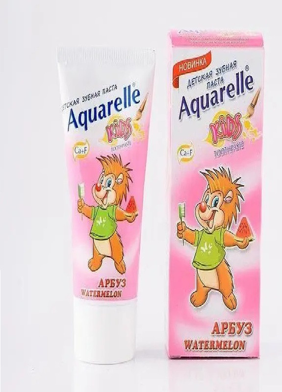 Зубная паста для детей Kids Арбуз 50 мл Aquarelle (258616073)