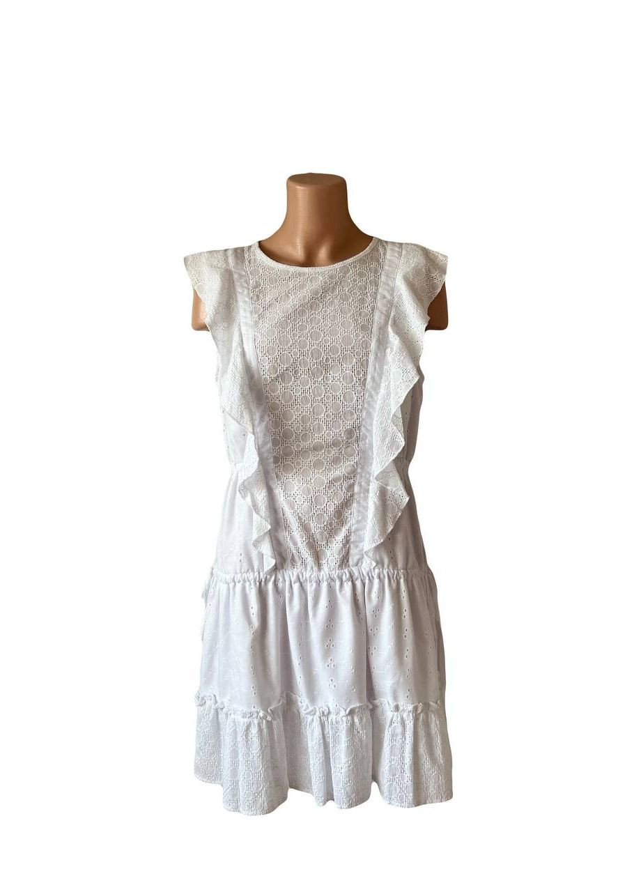 Белое кэжуал платье Missguided однотонное