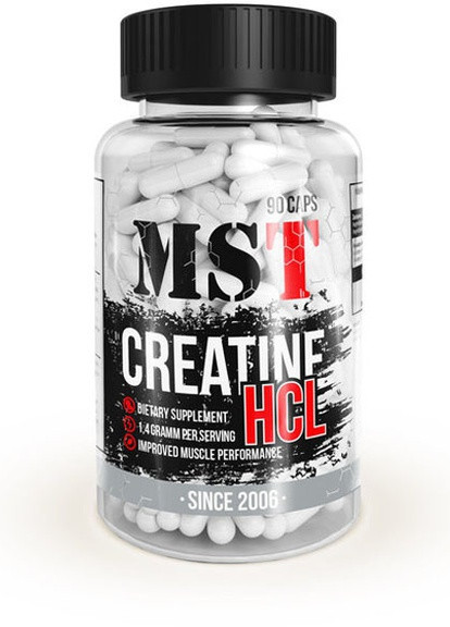 Creatine HCL 90 Caps MST Nutrition (257342685)
