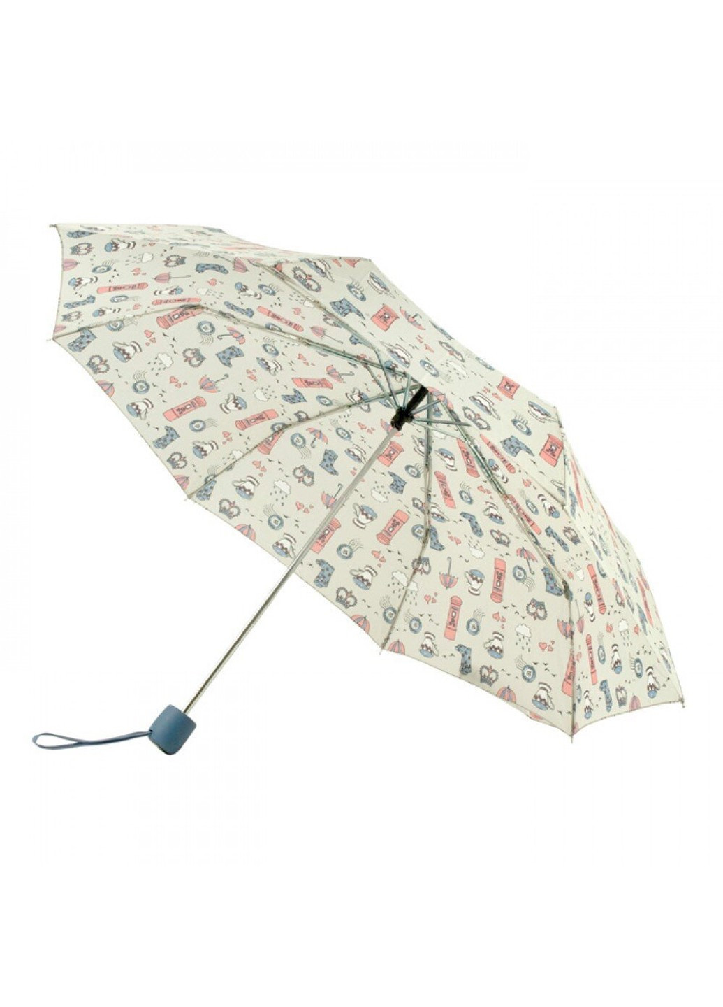 Жіноча механічна парасолька Stowaway-24 G701 London Day Out (День Лондона) Fulton (262087045)