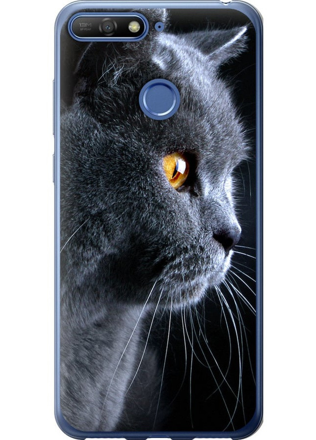 2D пластиковий чохол 'Гарний кіт' для Endorphone Huawei Y6 Prime 2018 (257952371)