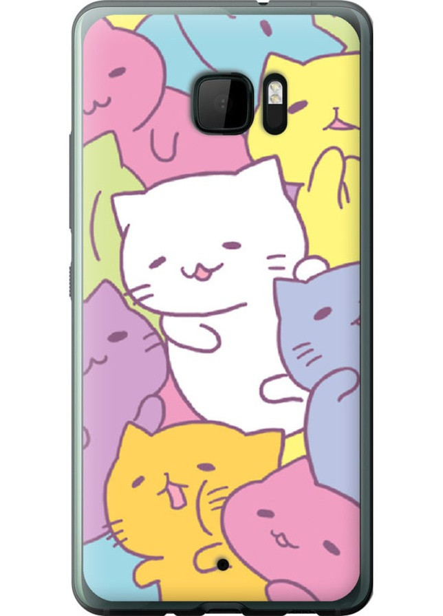 Силиконовый чехол 'Котики' для Endorphone HTC U Ultra (259576744)