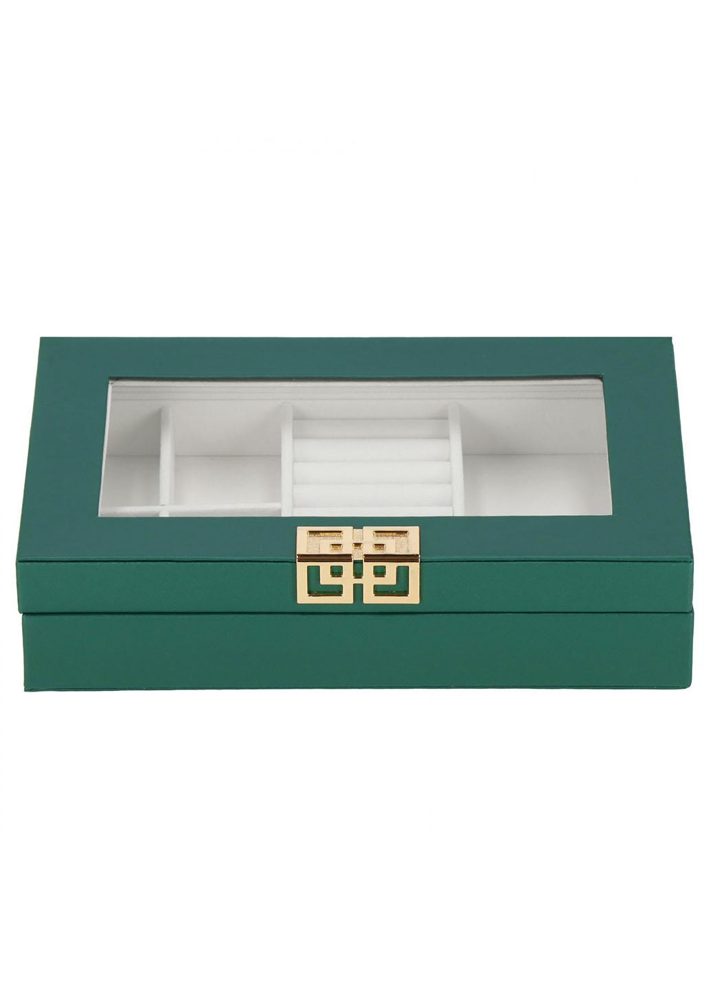 Скринька для прикрас (футляр для біжутерії) 23.5 x 14 x 5.5 см HA1042 Springos (258543923)