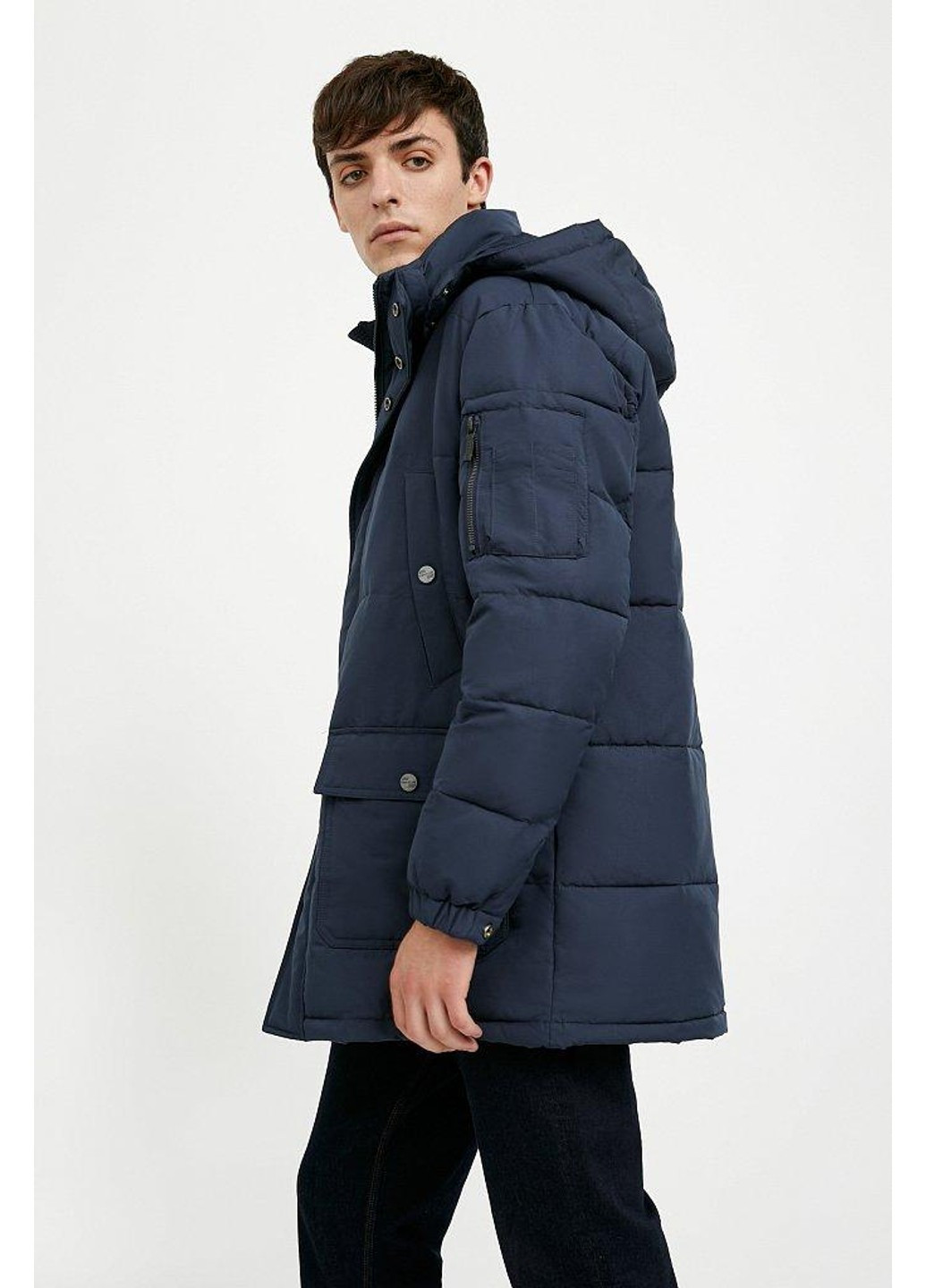 Темно-синяя зимняя зимняя куртка a20-22000-101 Finn Flare
