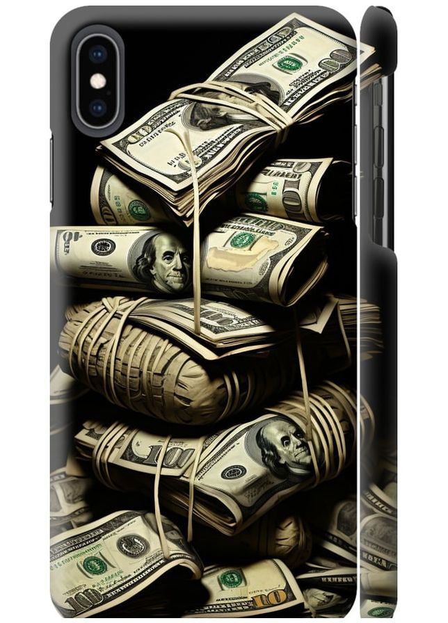 3D пластиковий глянцевий чохол 'Великі гроші' для Endorphone Apple iPhone XS Max (267317453)