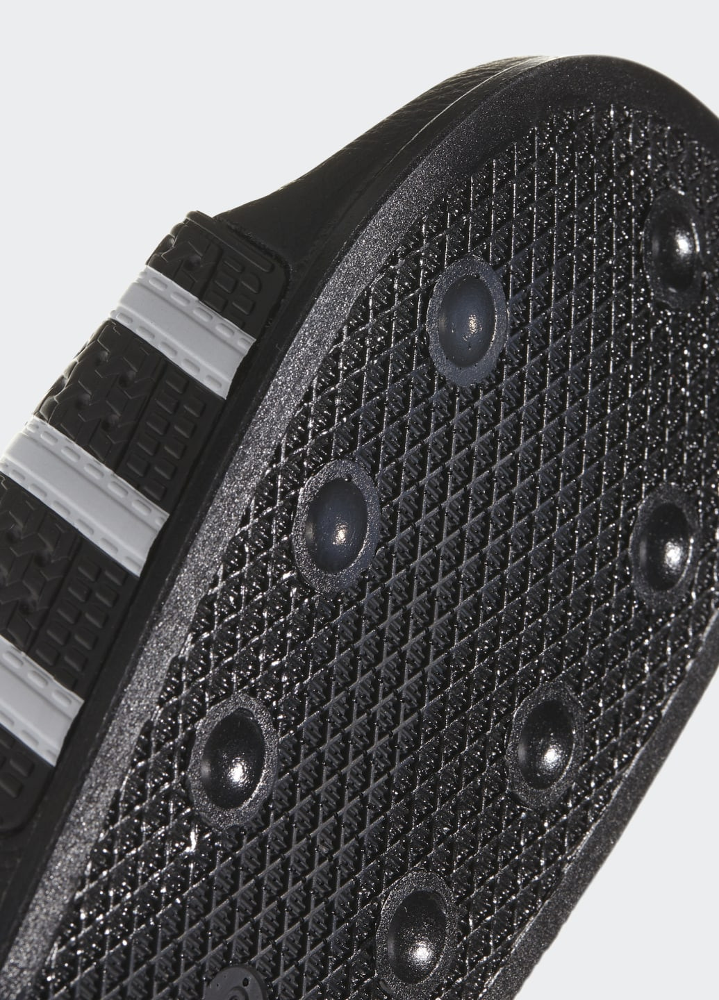 Черные шлепанцы adilette adidas