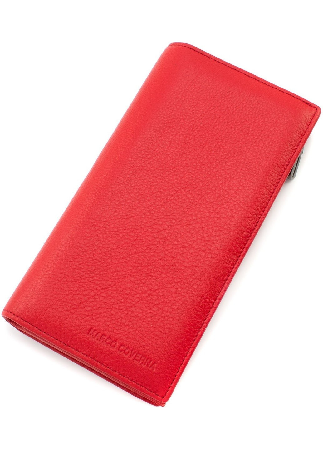 Женский кожаный дорожный тревел-кошелек 20х10,5 1423(1423 red) красный Marco Coverna (259752495)