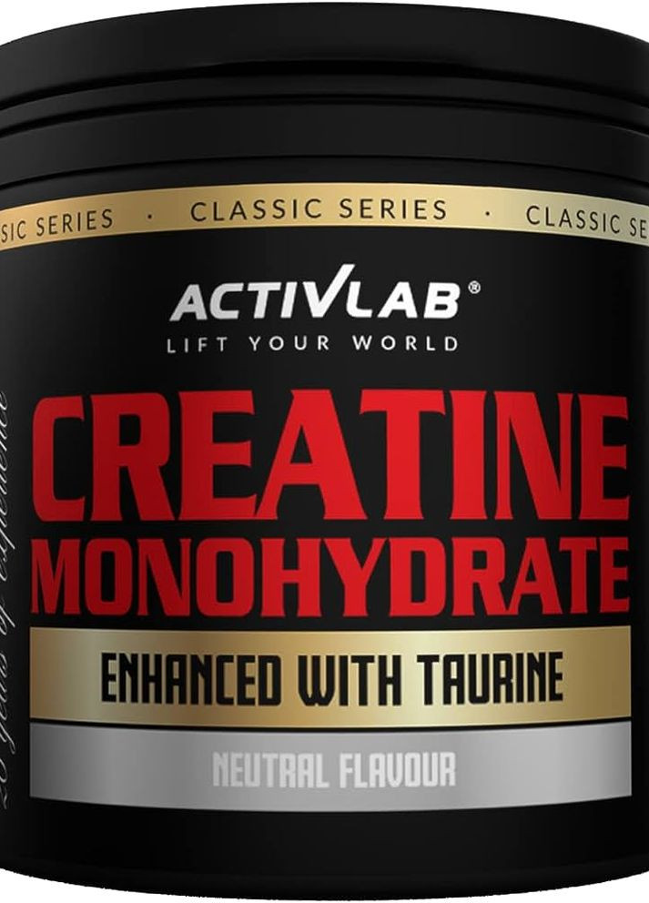 Креатин Classic Series Creatine Monohydrate with Taurine 300 g (Naturale) ActivLab (261926611)