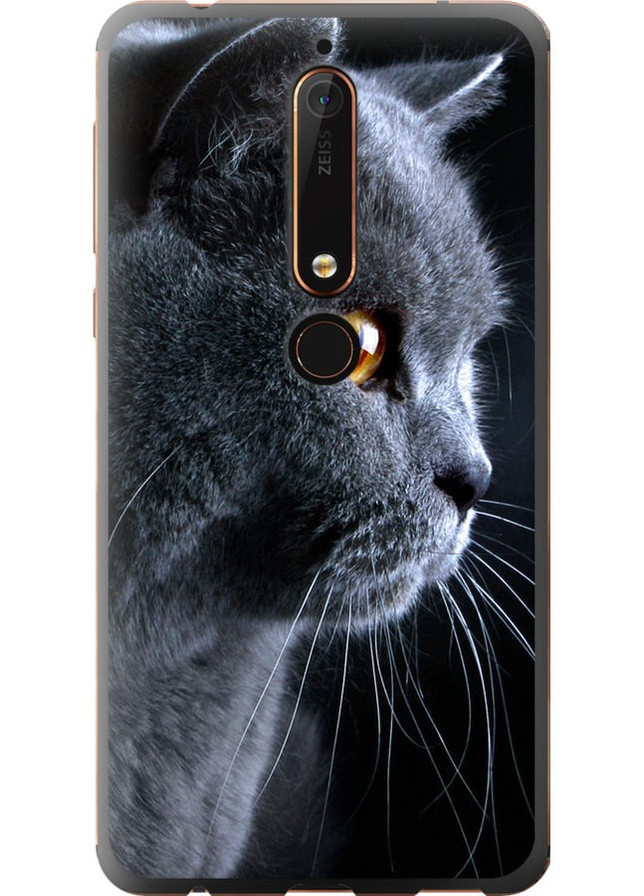 Силиконовый чехол 'Красивый кот' для Endorphone nokia 6.1 (257906284)