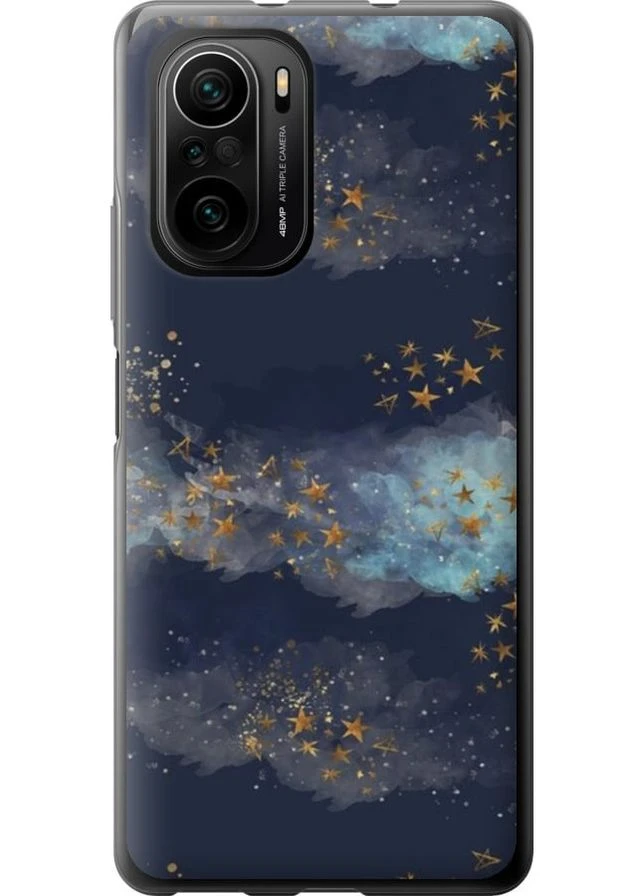 Силіконовий чохол 'Ніч золоті зірки' для Endorphone Xiaomi Poco F3 (276315547)