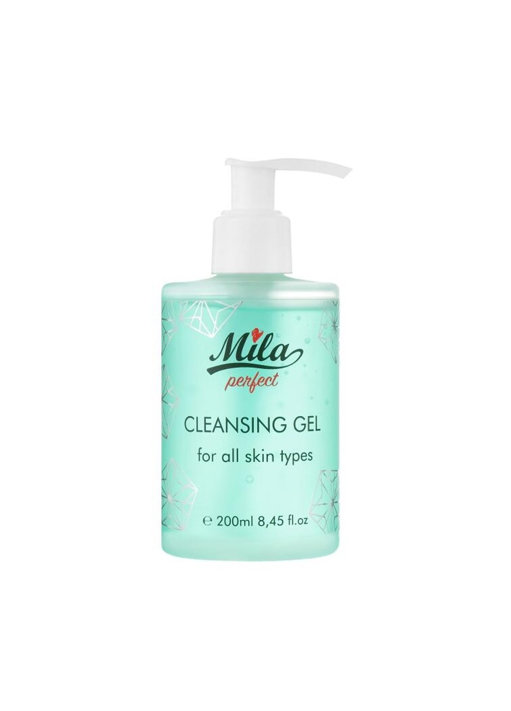Гель для очищения всех типов кожи Fase cleansing gel perfect 200 мл Mila (269238013)