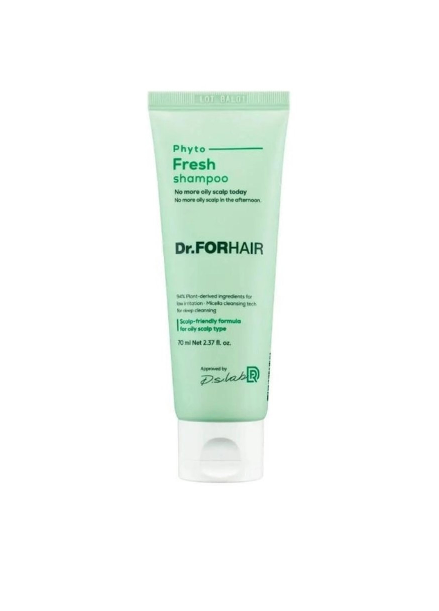 Міцелярний шампунь для жирної шкіри голови Phyto Fresh 70 мл Dr.Forhair (268212147)