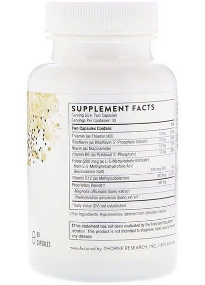 Relora Plus 60 Caps Thorne Research (256725396)