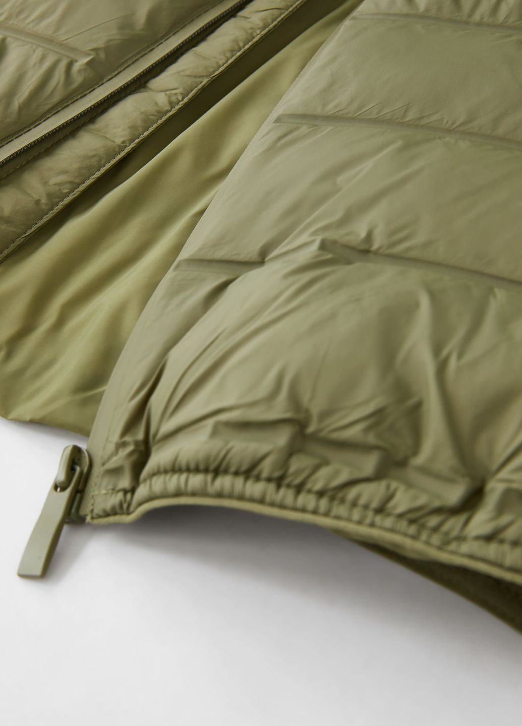 Оливковая (хаки) демисезонная демисезонная куртка для мальчика хаки 5992701505 Zara