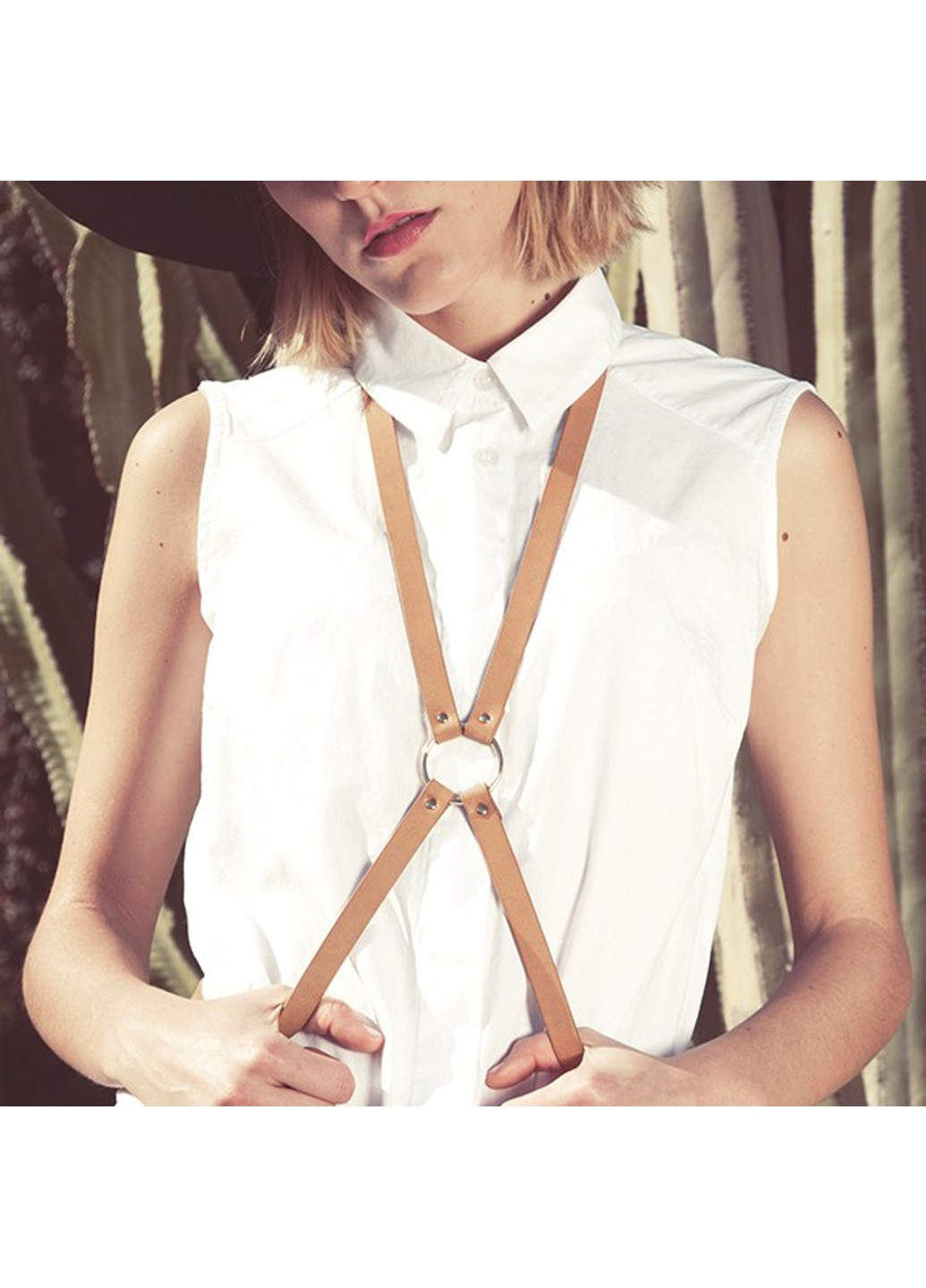 Портупея «8» MAZE цвет: коричневый (Испания) Bijoux Indiscrets (258614589)