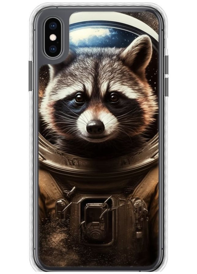 Чохол Bumper чохол 'Єнот-австронавт' для Endorphone Apple iPhone XS Max (276318268)