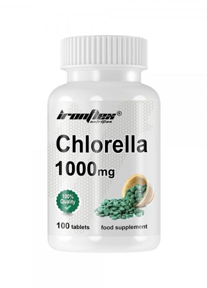 Хлорелла Chlorella 100tabs Ironflex (275657578)