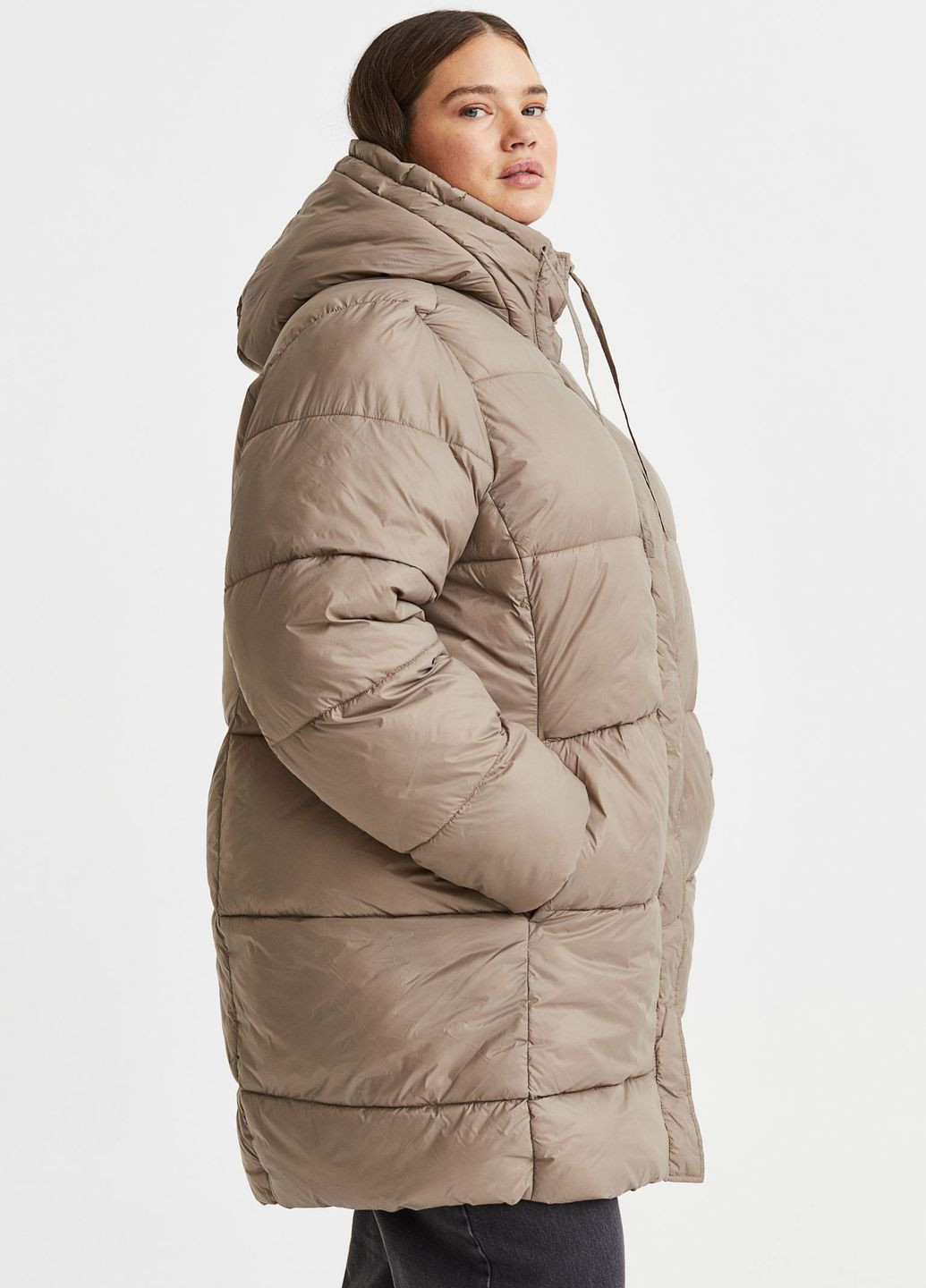 Бежеве зимнє Пальто H&M