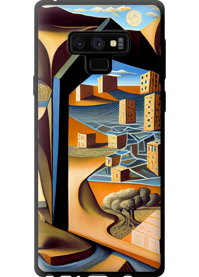 TPU черный чехол 'Абстракция v2' для Endorphone Samsung Galaxy Note 9 N960F (258183949)