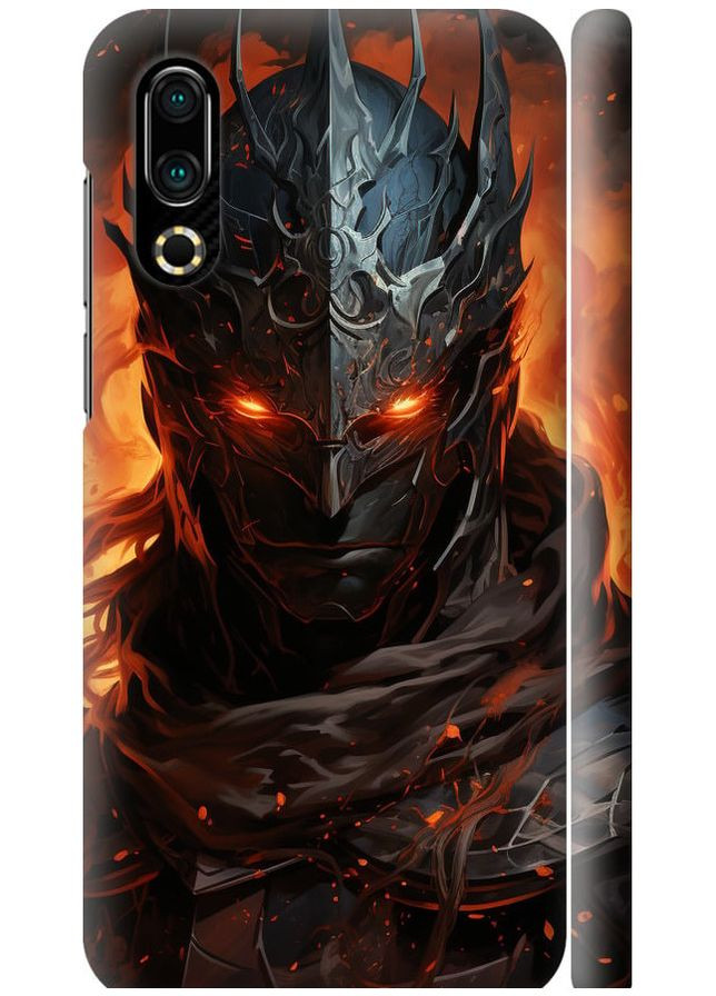 3D пластиковый матовый чехол 'Темный рыцарь' для Endorphone Meizu 16S (266053000)