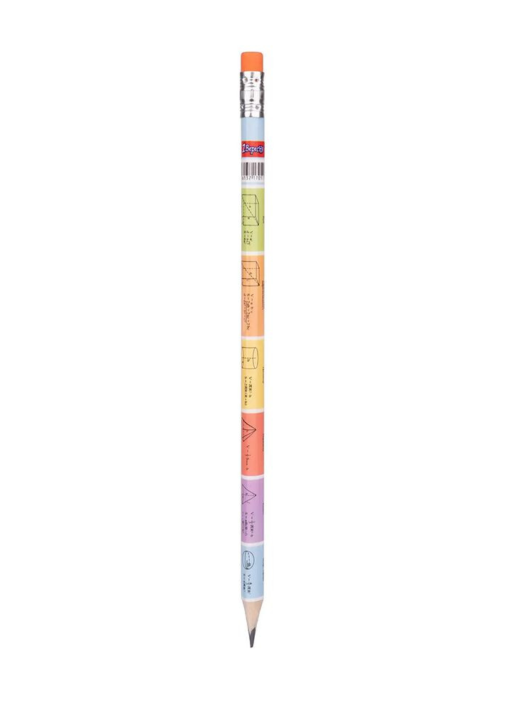 Простий олівець-підказка "Стереометрія" колір різнокольоровий ЦБ-00222737 1 Вересня (260529395)