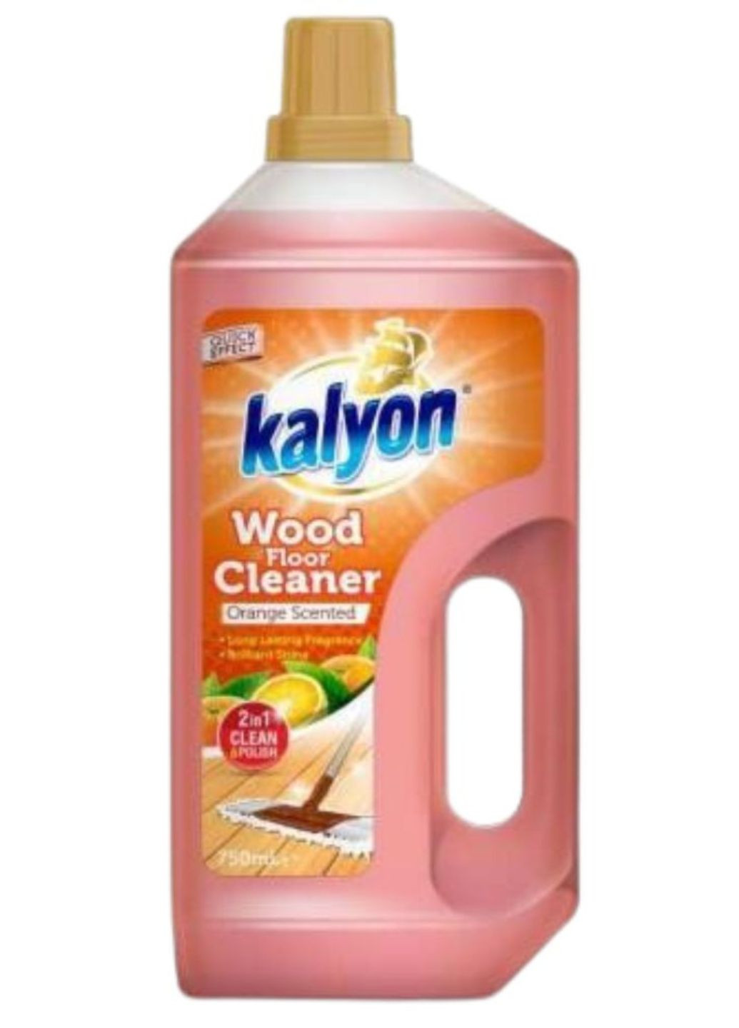 Жидкость для мытья дерева, паркета и ламината Цитрус 750 ml Kalyon (278315353)