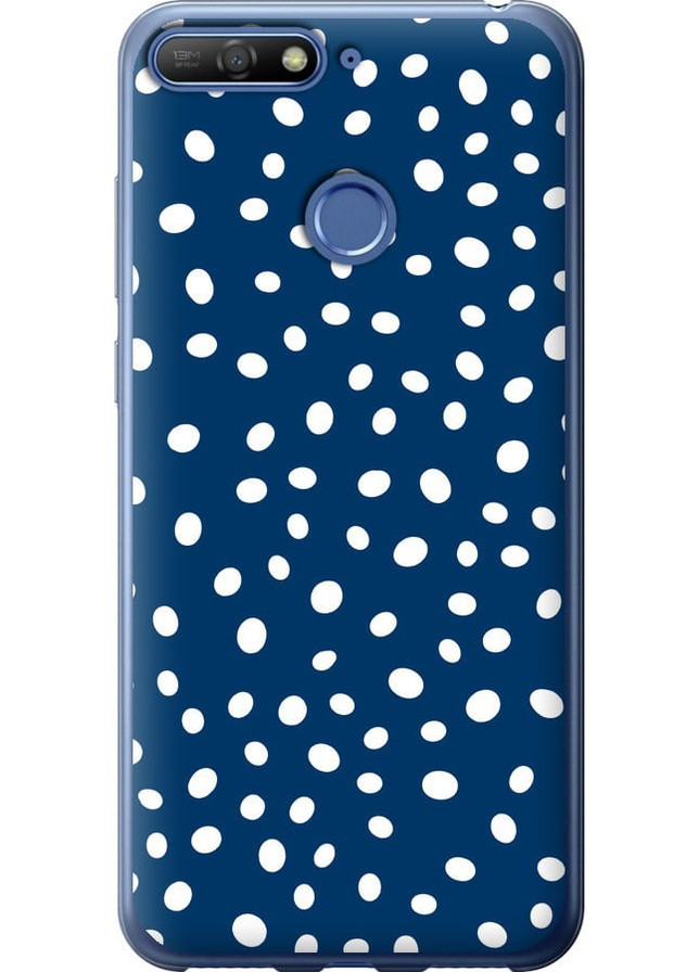 2D пластиковий чохол 'Горошок v3' для Endorphone Huawei Y6 Prime 2018 (258083417)