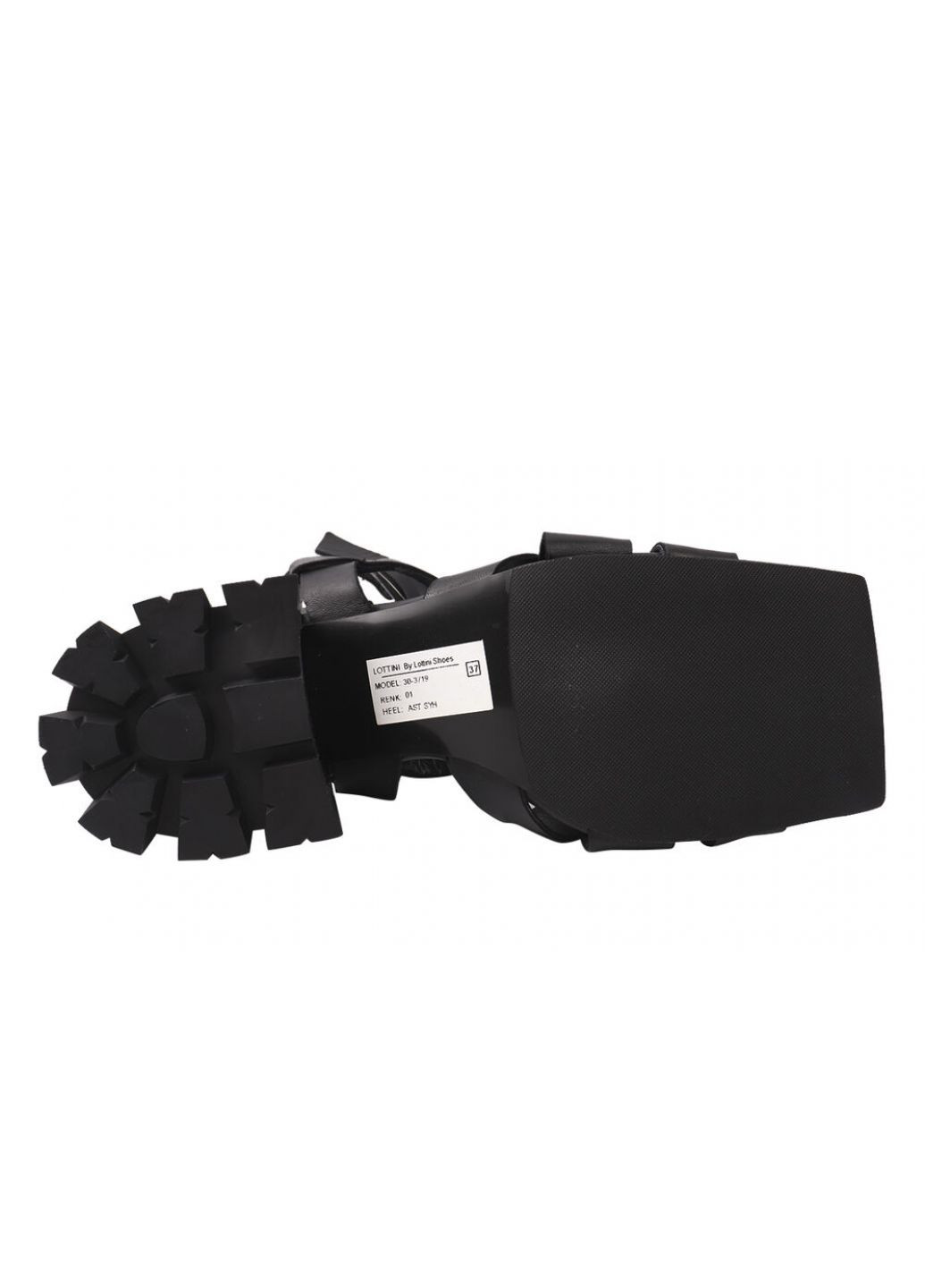Черные босоножки женские из натуральной кожи, на каблуке, с открытой пятой, цвет черный, Lottini