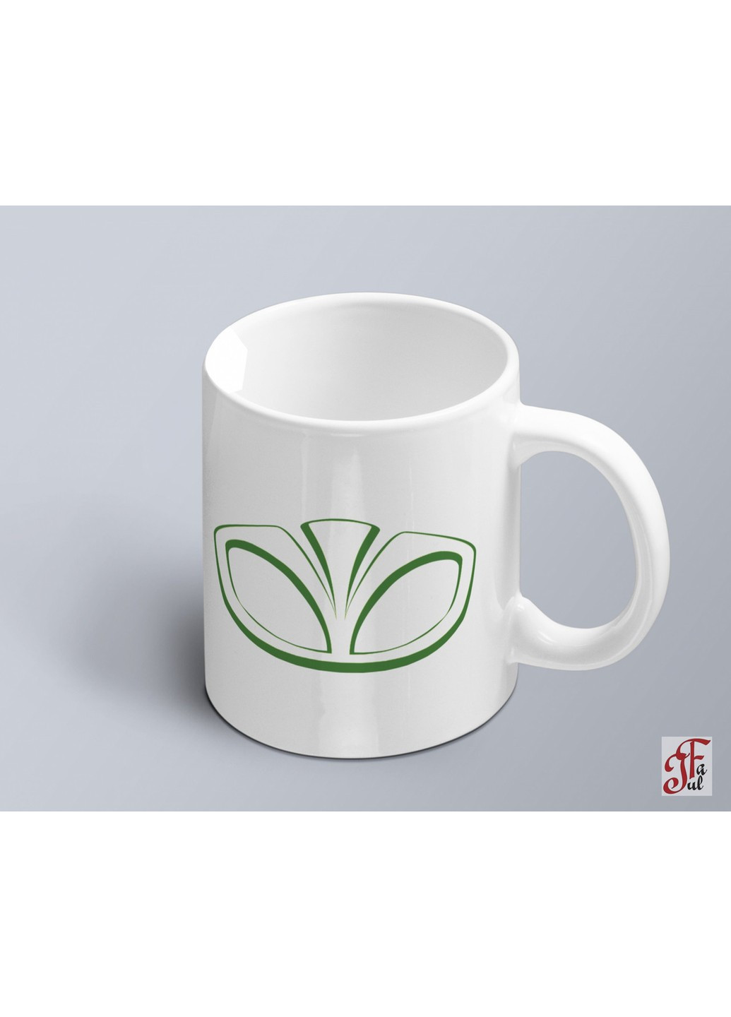 Чашка с принтом авто логотип Daewoo Дэо ЗаСвіт (261255744)