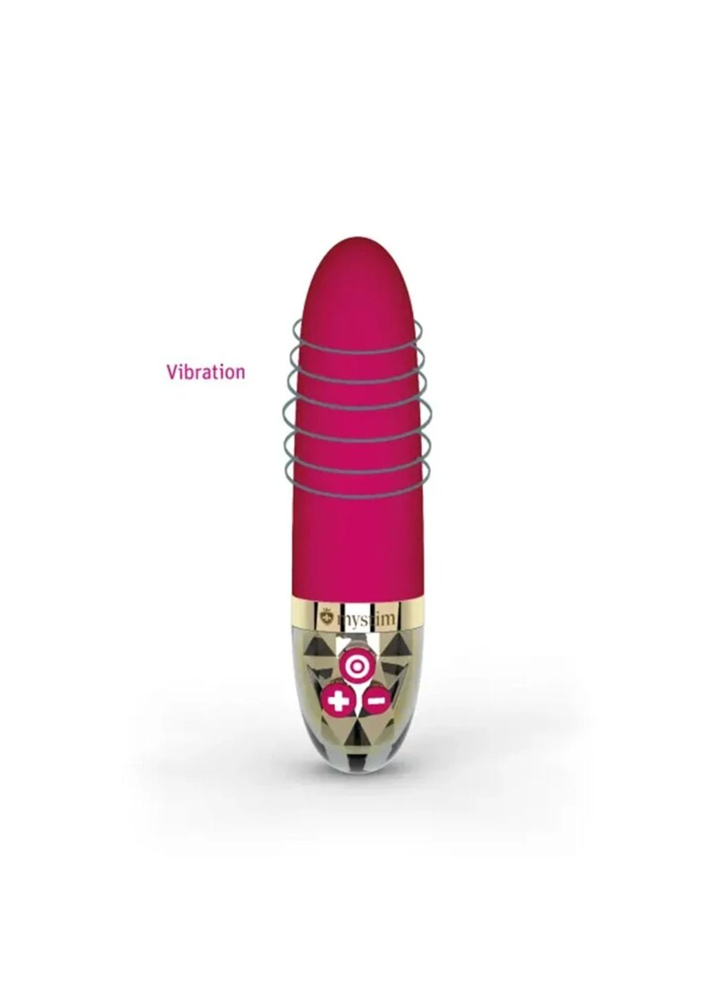 Вібратор Sleak Freak Pink, 8 режимів, внутрішня та зовнішня стимуляція Mystim (277237544)