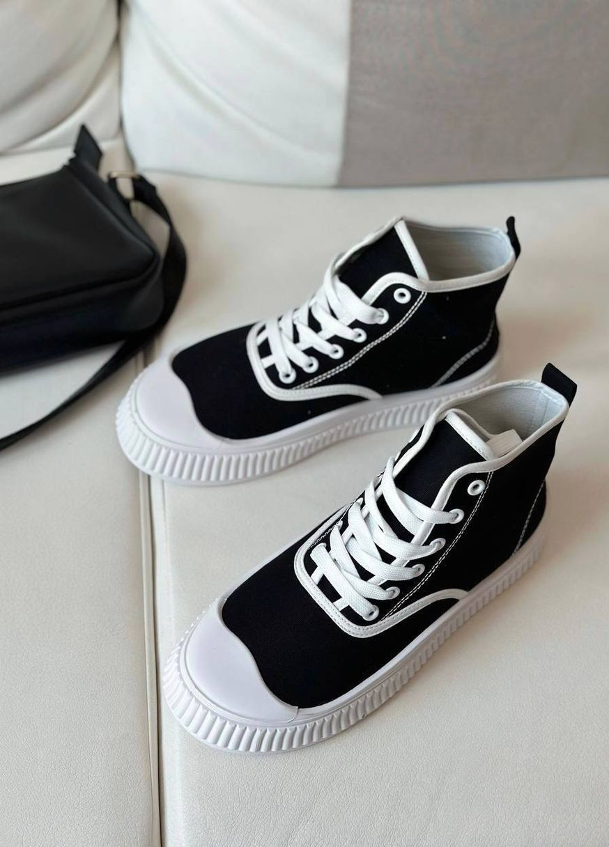 Кросівки Vakko чорно-білі демісезони (264644022)