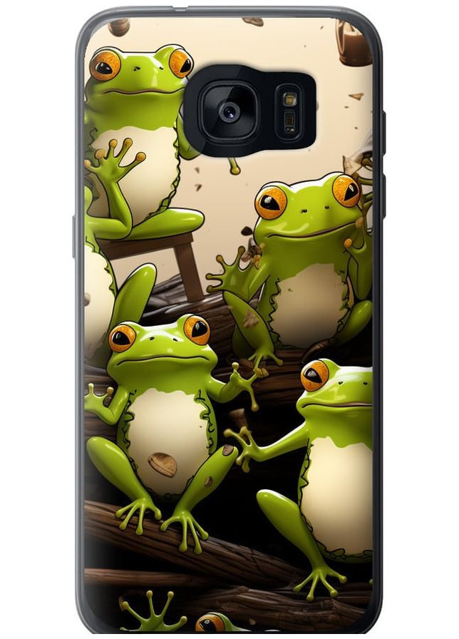 2D пластиковий чохол 'Жабки' для Endorphone Samsung Galaxy S7 Edge G935F (266910625)