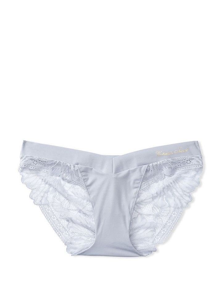Трусики женские Smooth & Lace Bikini Panty серые (А-393 S/42) Victoria's Secret (261330066)