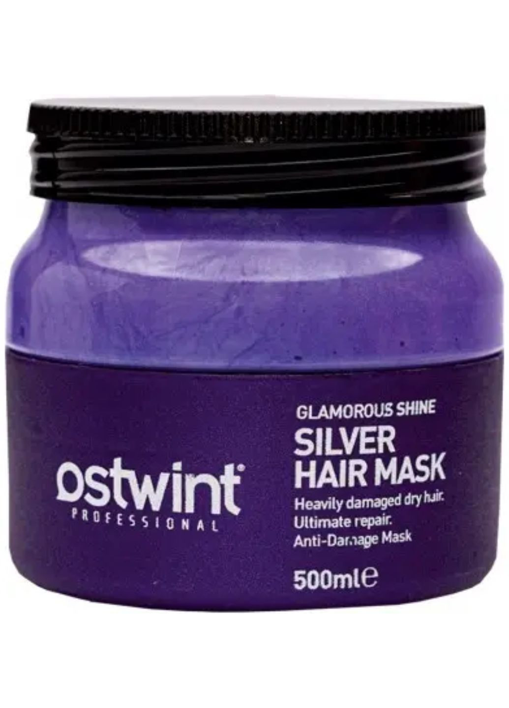 Маска для блеска волос professional, серия SILVER, 500ml OSTWINT (276975713)