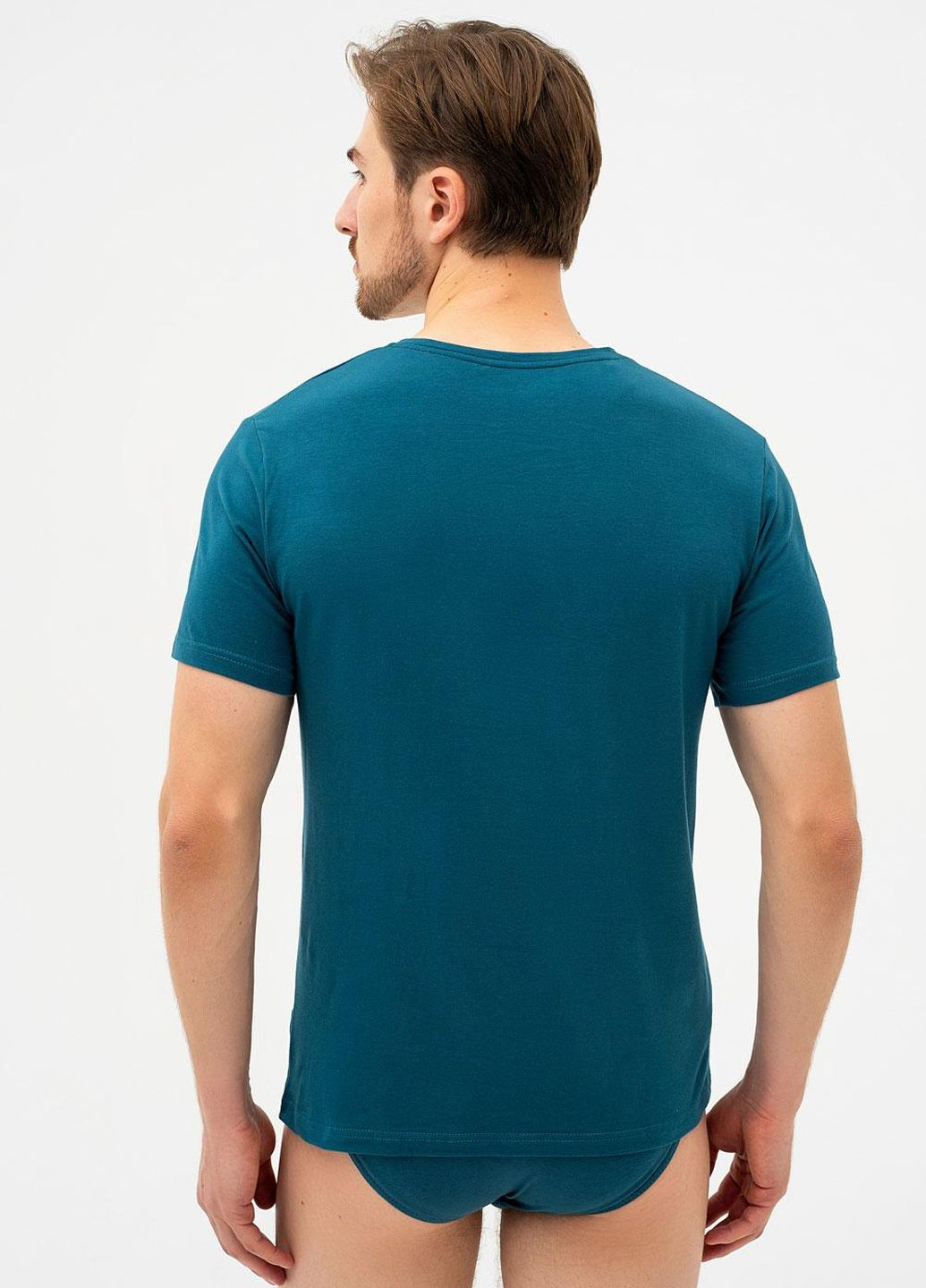 Морської хвилі футболка чоловіча new high emotion l petrol 531 Cornette