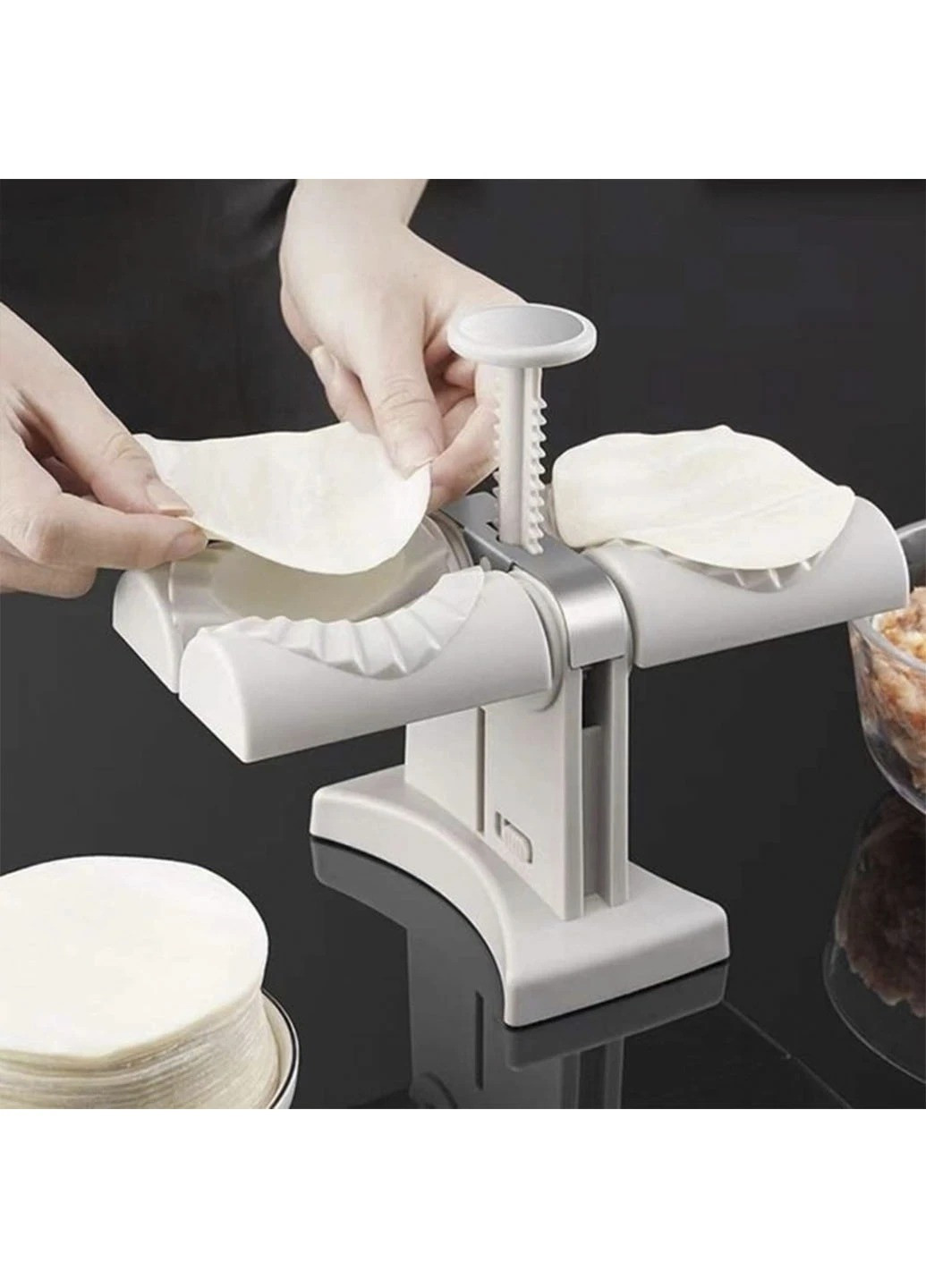 Машинка для лепки вареников и пельменей Пресс форма для изготовления вареников Good Idea ma-24 (259885553)