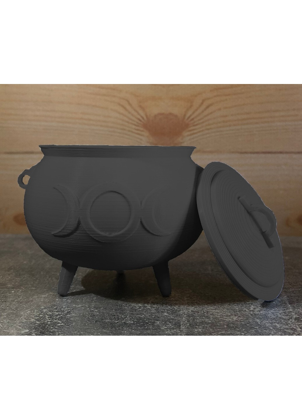 Горшок лепрекона «Фазы луны» с крышкой ЗаСвіт (266425285)