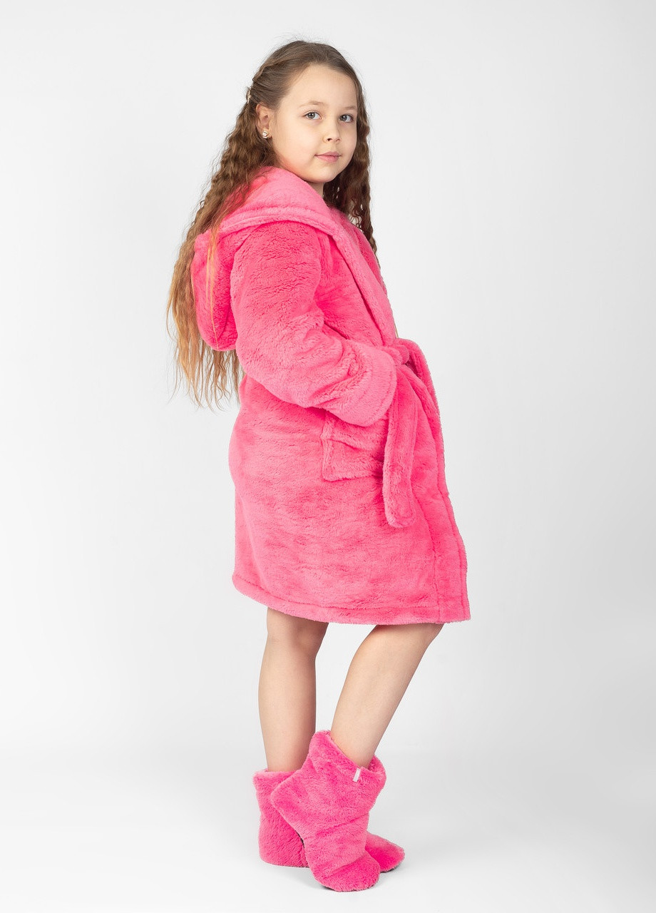 Халат детский махровый Розовый Maybel (256606389)