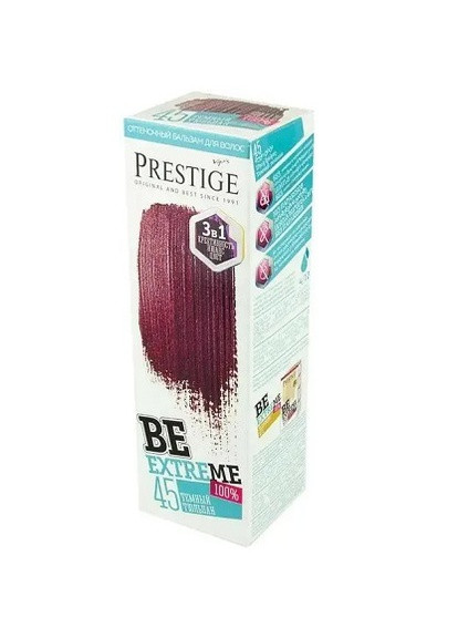 Відтінковий бальзам для волосся Be Extreme Темний тюльпан 100 мл Vip's Prestige (258524944)