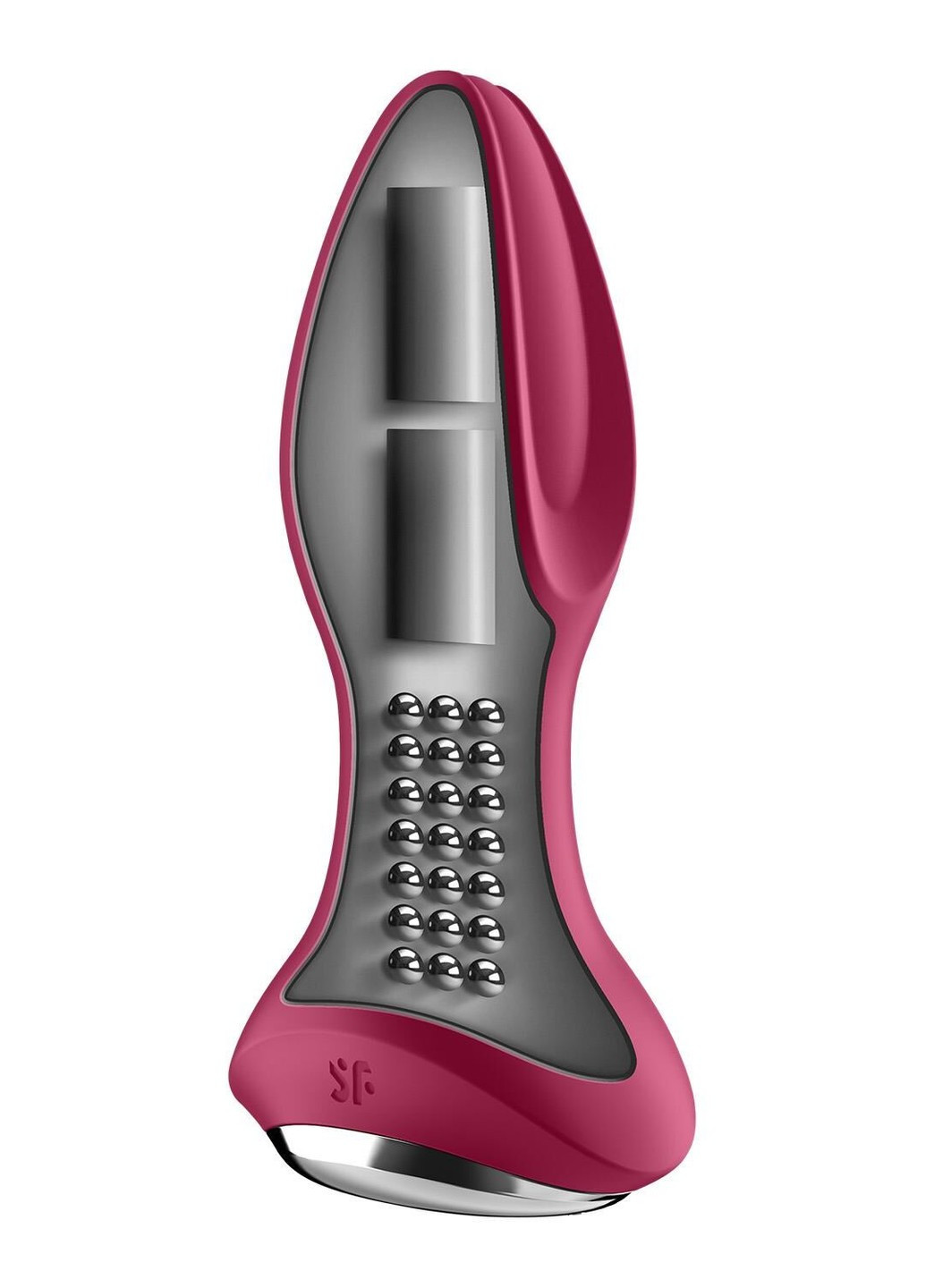 Анальна смарт вібропробка із перлинним масажем Rotator Plug 2+ Violet Satisfyer (258261623)
